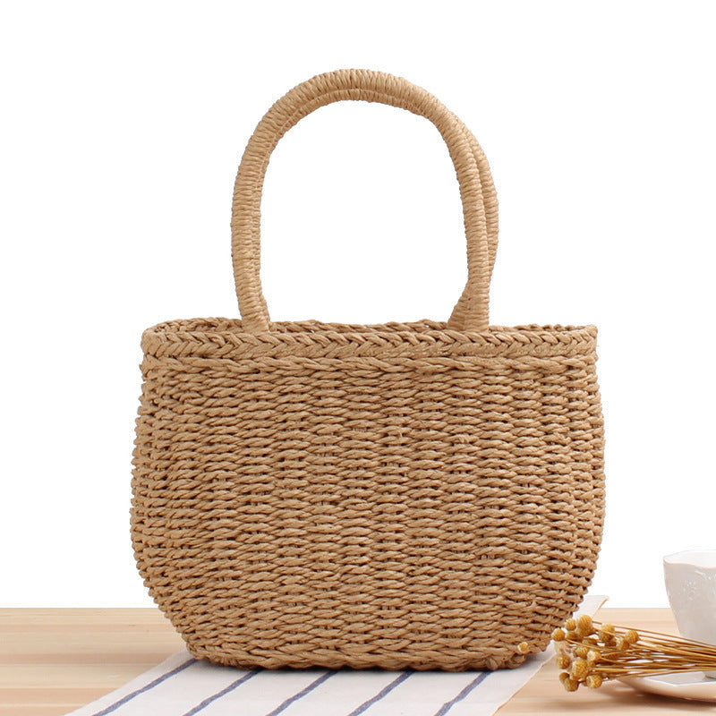 MiMona - Sacs en paille tissés à la main