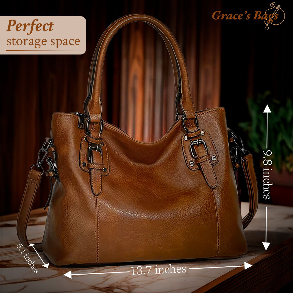 Sienna’s Graceful Allure | Elegant Shoulder Bag-Elly Rose