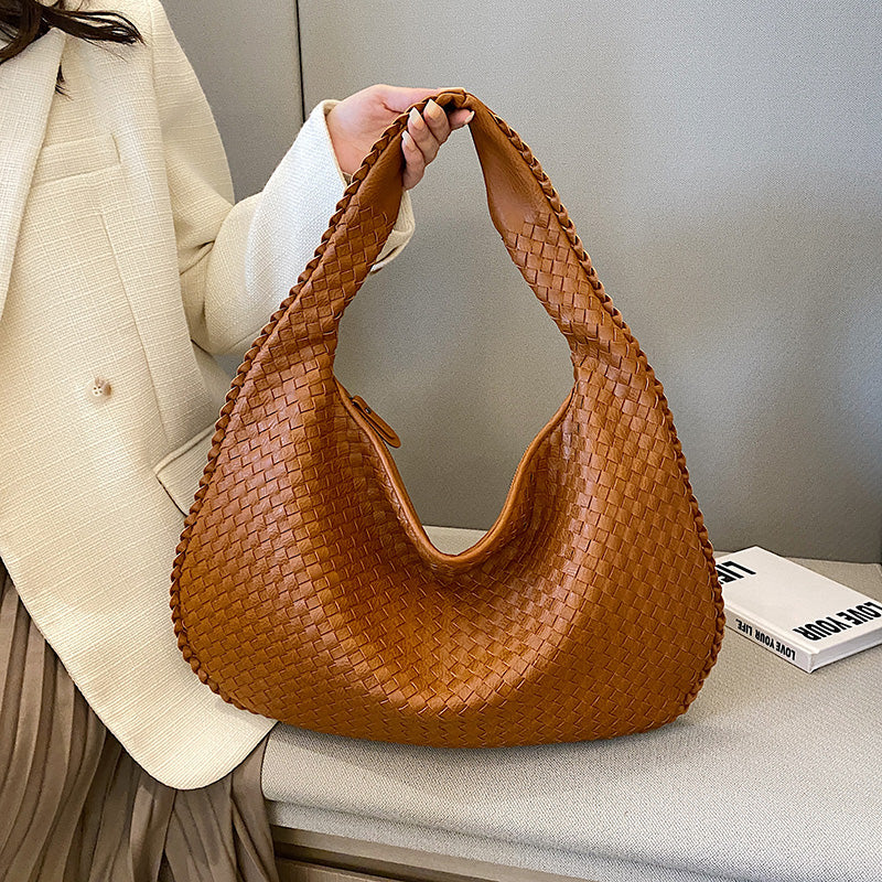 Rilana | Sac de luxe tissé et élégant