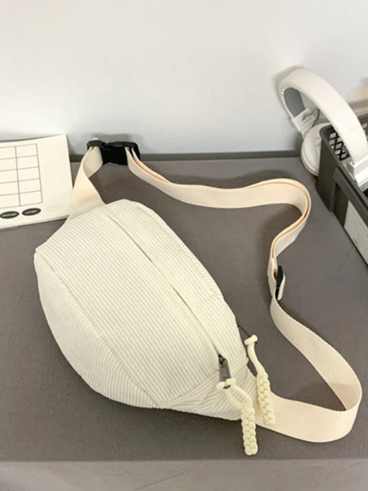 Colet Corduroy Hip bag | Hip bag | Shoulder bag Beige