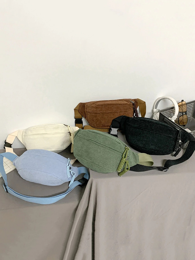 Colet Corduroy Hip bag | Hip bag | Shoulder bag Beige