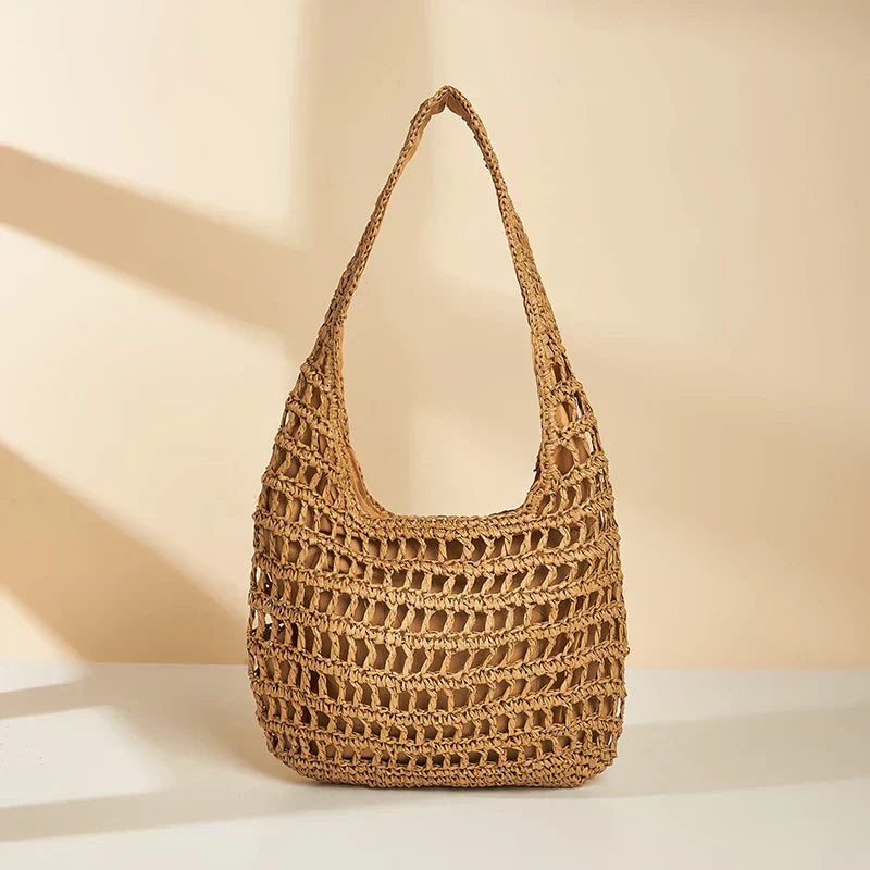 Sac à bandoulière en osier Lumina