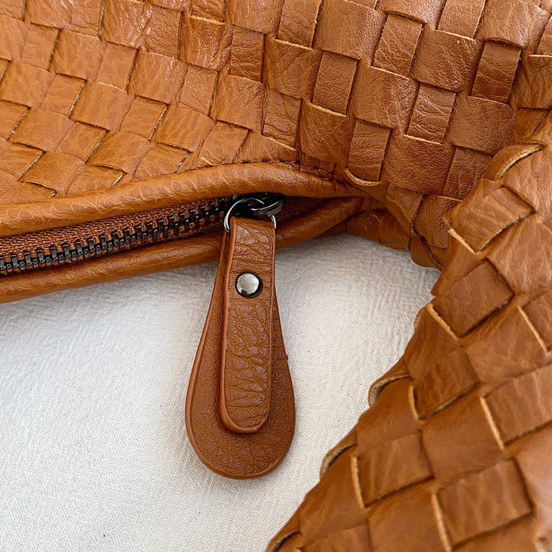 Rilana | Sac de luxe tissé et élégant