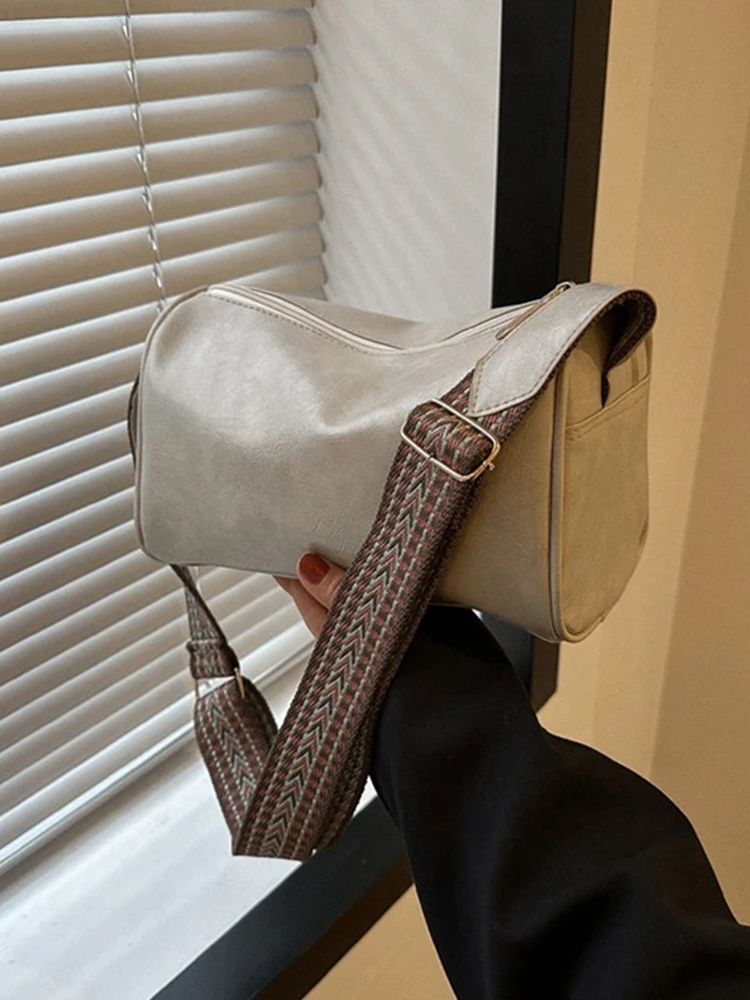 Sabrina Vintage Leather Shoulder Bag | Handbag | Crossbody Shopper