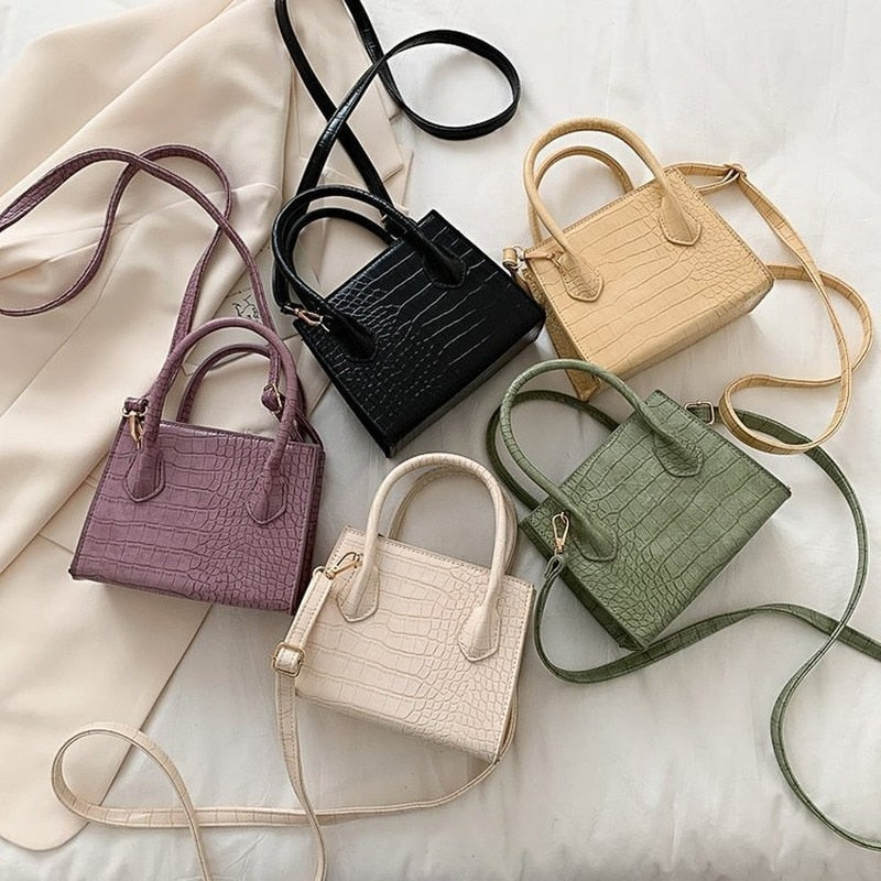 Sac à main en crocodile