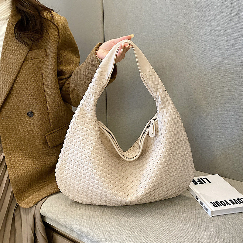 Rilana | Sac de luxe tissé et élégant