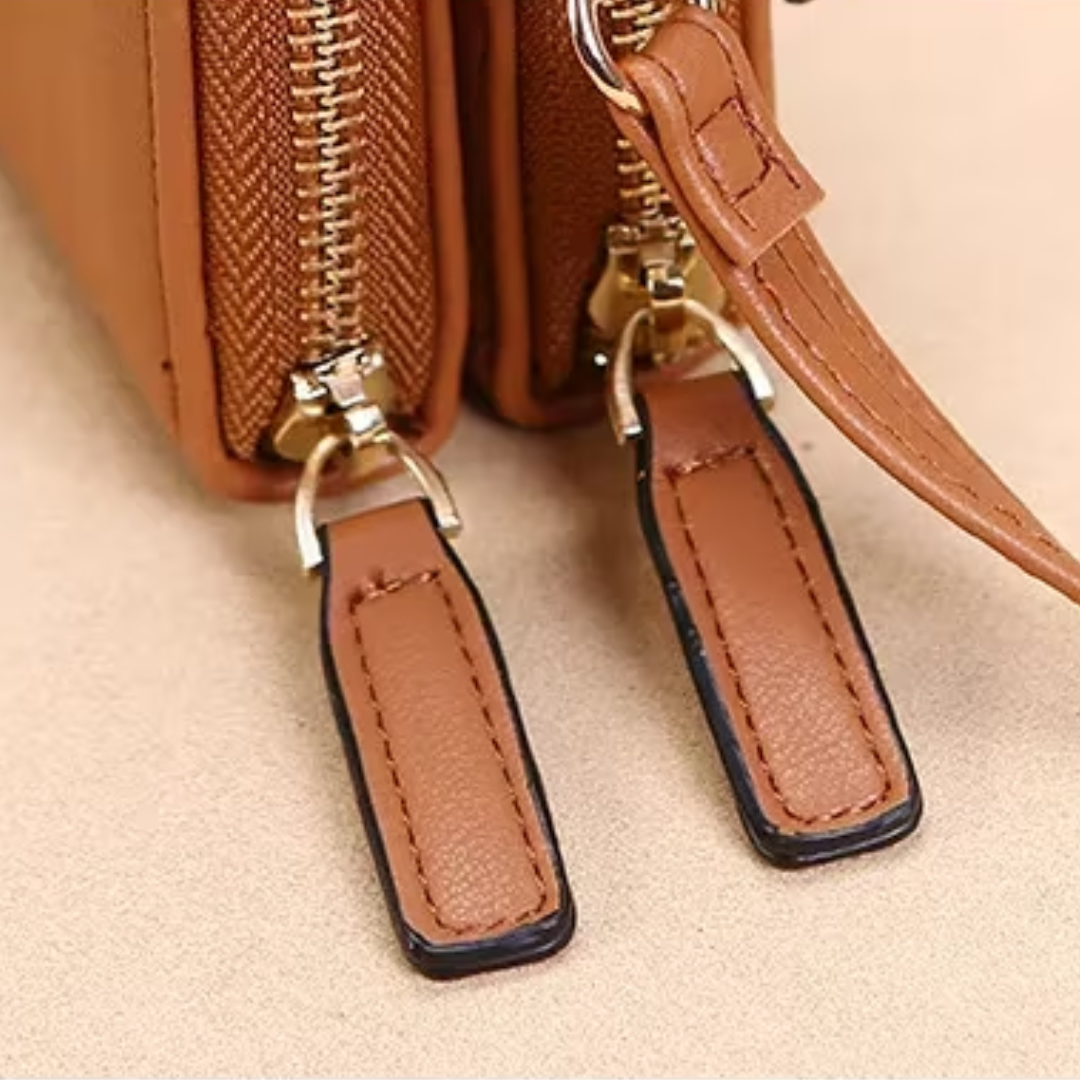 Sac à main classique en cuir végétalien