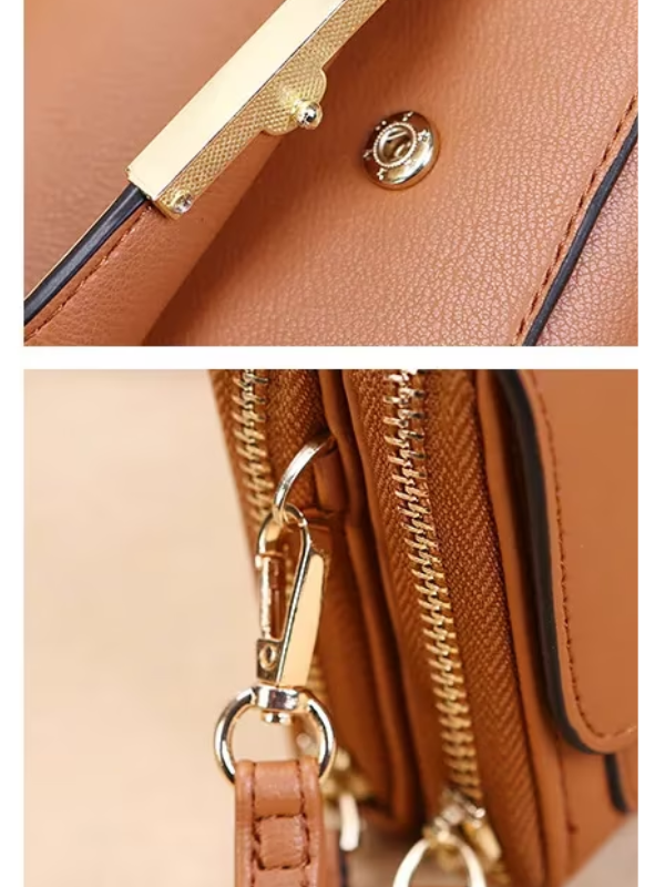 Sac à main classique en cuir végétalien