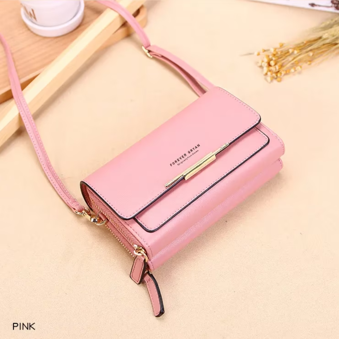 Sac à main classique en cuir végétalien