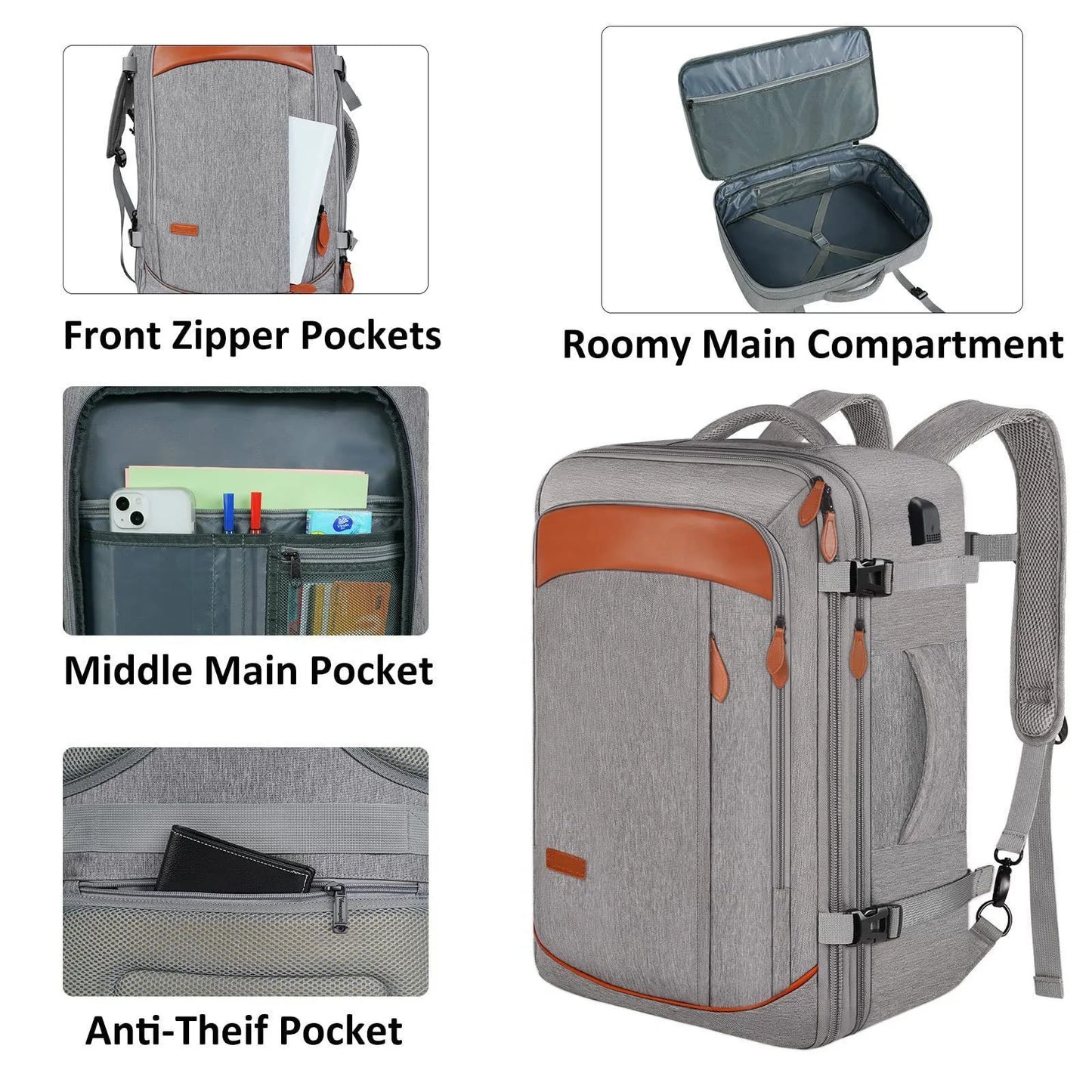 RoamMax - Grand sac à dos adapté au voyage