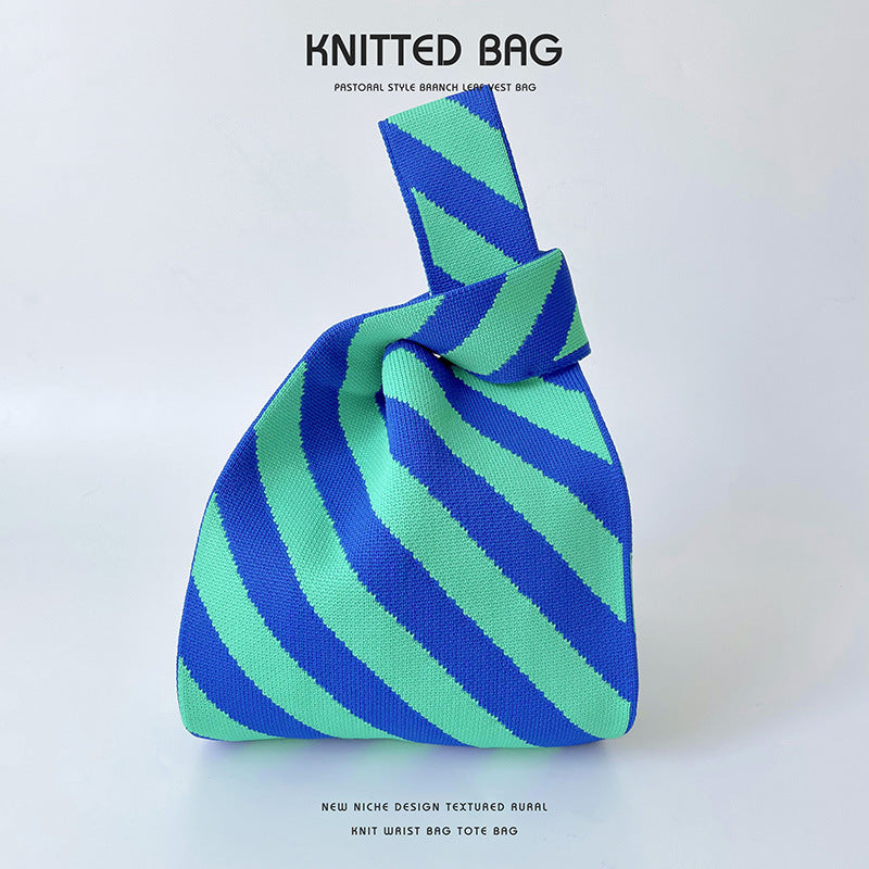 Sac tricoté - Diagonal