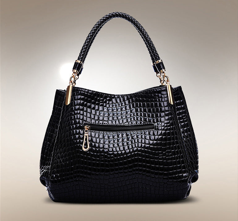 Xella | Sac à main élégant avec motif crocodile