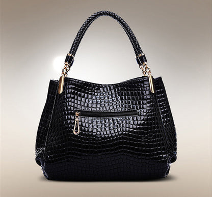 Xella | Sac à main élégant avec motif crocodile