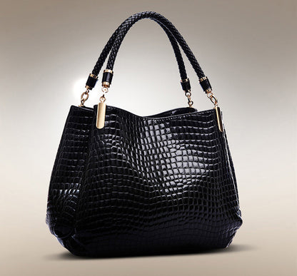 Xella | Sac à main élégant avec motif crocodile