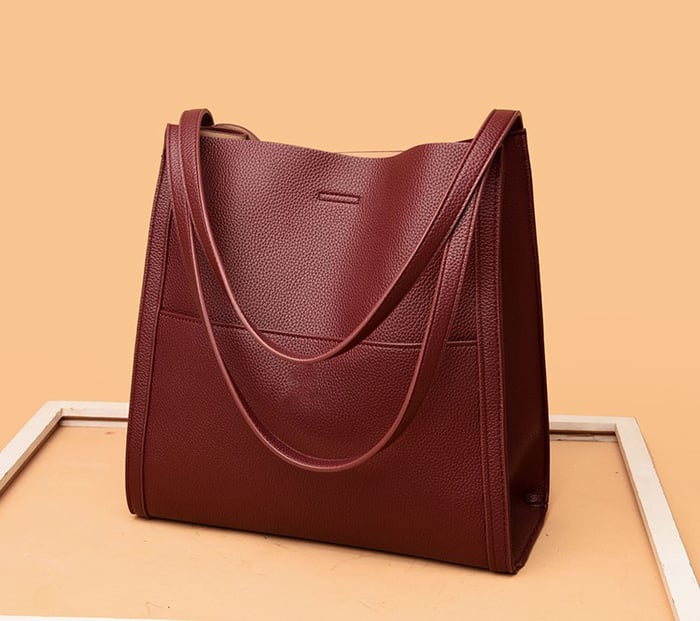 Diede - Sac à bandoulière en cuir élégant fait main