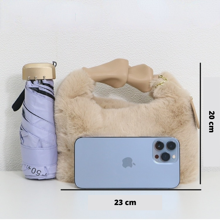 Sac à main Fluffy | Ce sac vous donne envie de le serrer dans vos bras