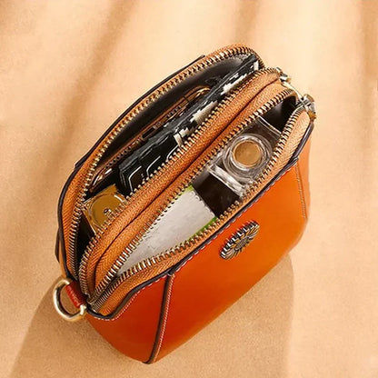 Sac en cuir compact - Lauren