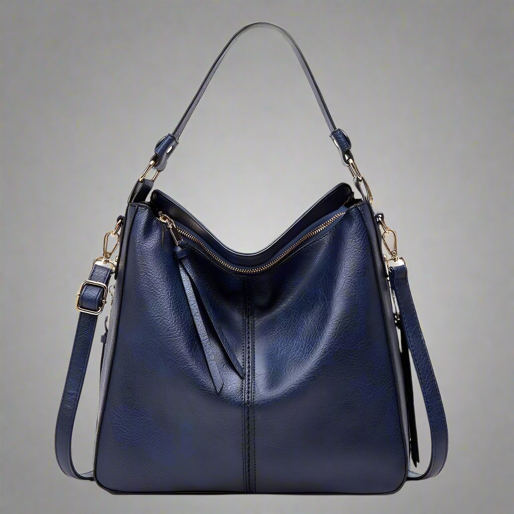 Cecile | Élégant sac messager en cuir avec grand intérieur