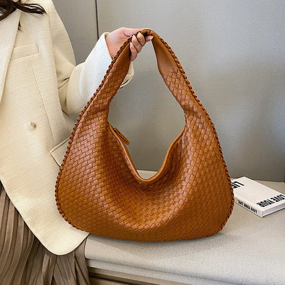 Rilana | Sac de luxe tissé et élégant