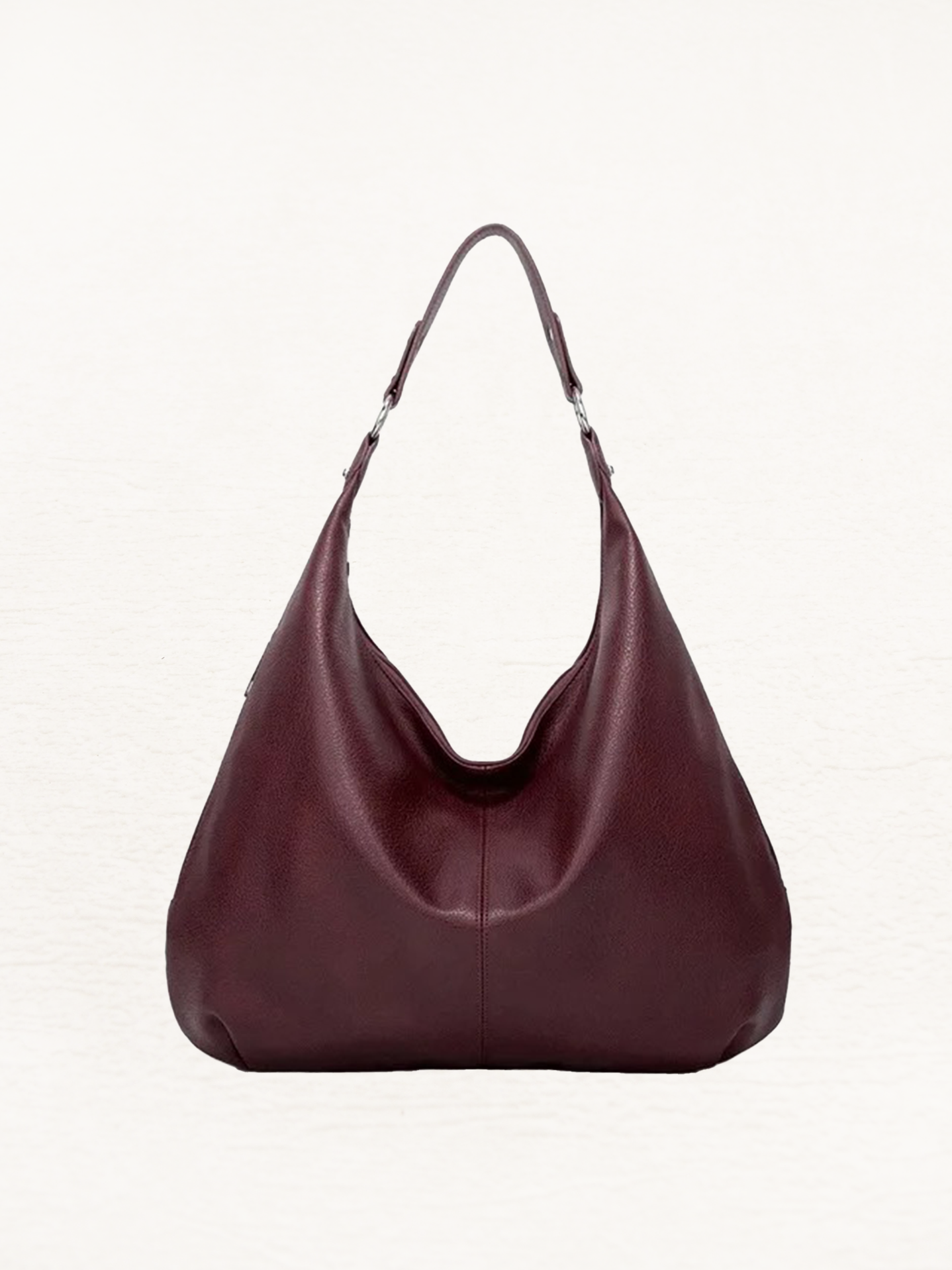 Carmen Soft Leather Shoulder Bag | Handbag | Design Shopper | Hobo Bag