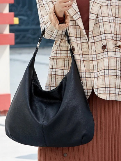 Carmen Soft Leather Shoulder Bag | Handbag | Design Shopper | Hobo Bag