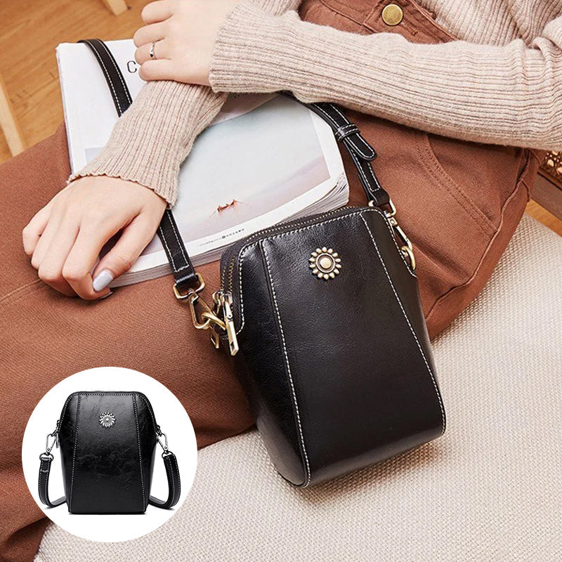 Sac en cuir compact - Lauren