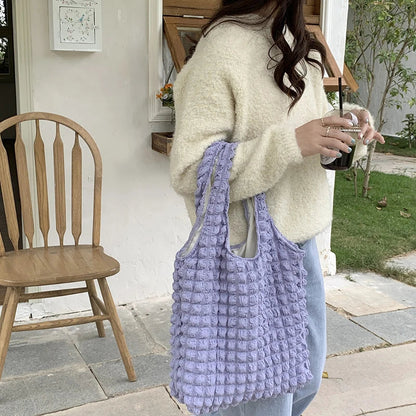 Sac nuage plissé pour l'été