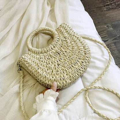 Vardi Dante™ Romy Wicker Shoulder Bag | Un sac estival et élégant pour les femmes