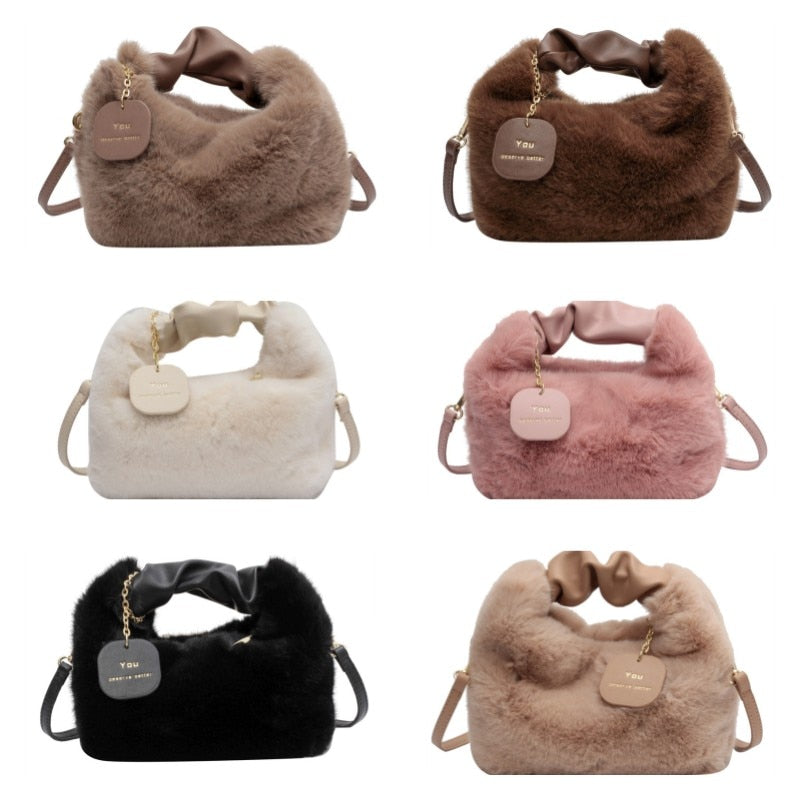 Sac à main Fluffy | Ce sac vous donne envie de le serrer dans vos bras