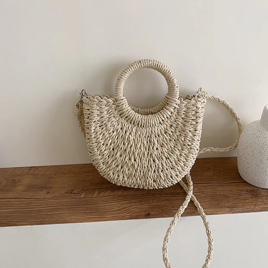 Vardi Dante™ Romy Wicker Shoulder Bag | Un sac estival et élégant pour les femmes