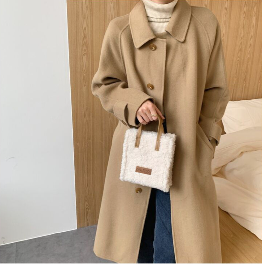 Sac à bandoulière Teddy | Parfait pour accompagner votre manteau Teddy