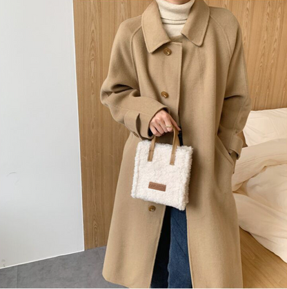 Sac à bandoulière Teddy | Parfait pour accompagner votre manteau Teddy