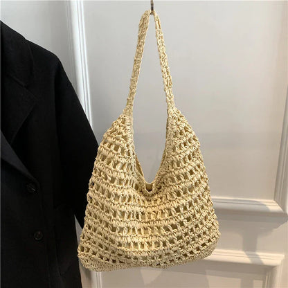 Sac à bandoulière en osier Lumina