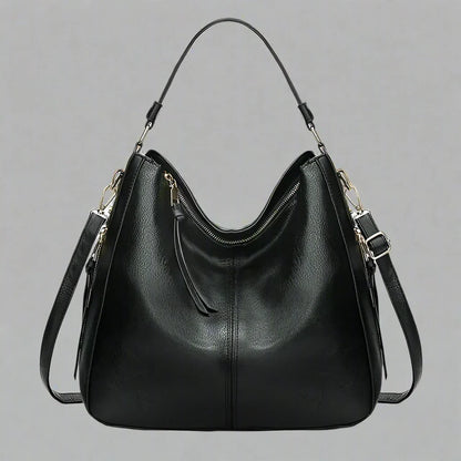 Cecile | Élégant sac messager en cuir avec grand intérieur