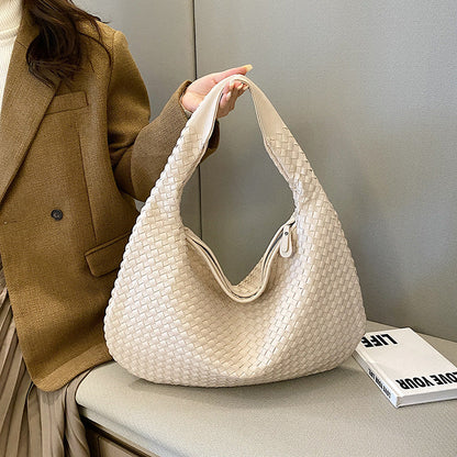 Rilana | Sac de luxe tissé et élégant