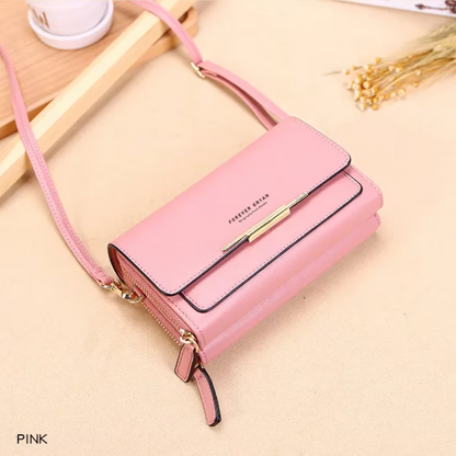 Sac à main classique en cuir végétalien
