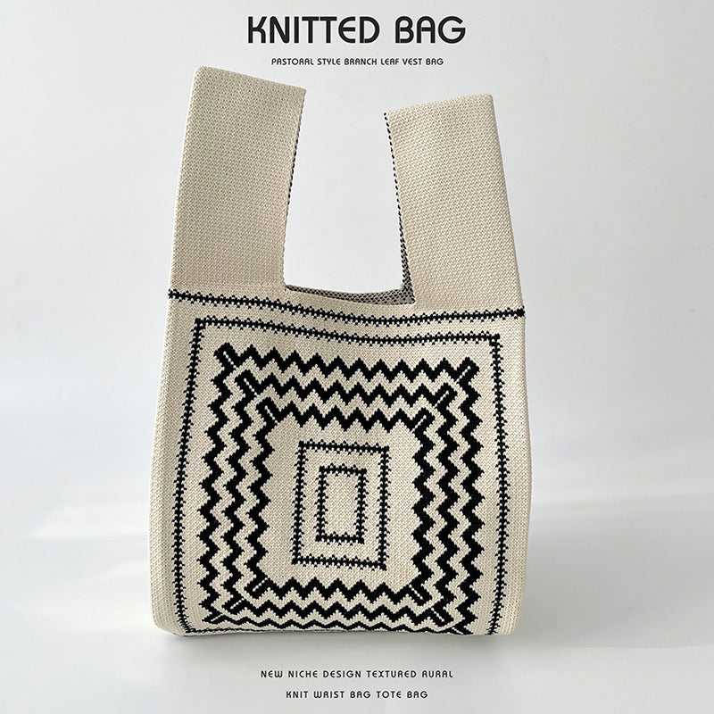 Sac tricoté - Boho