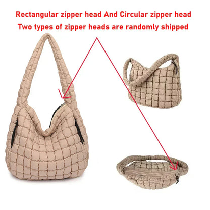 SUPERB - Elegant gathered shoulder bag-Elly Rose
