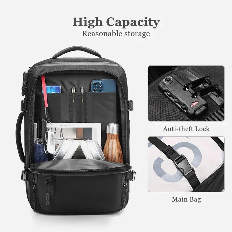 PacSafe - Sac à dos pour ordinateur portable sécurisé pour les voyageurs