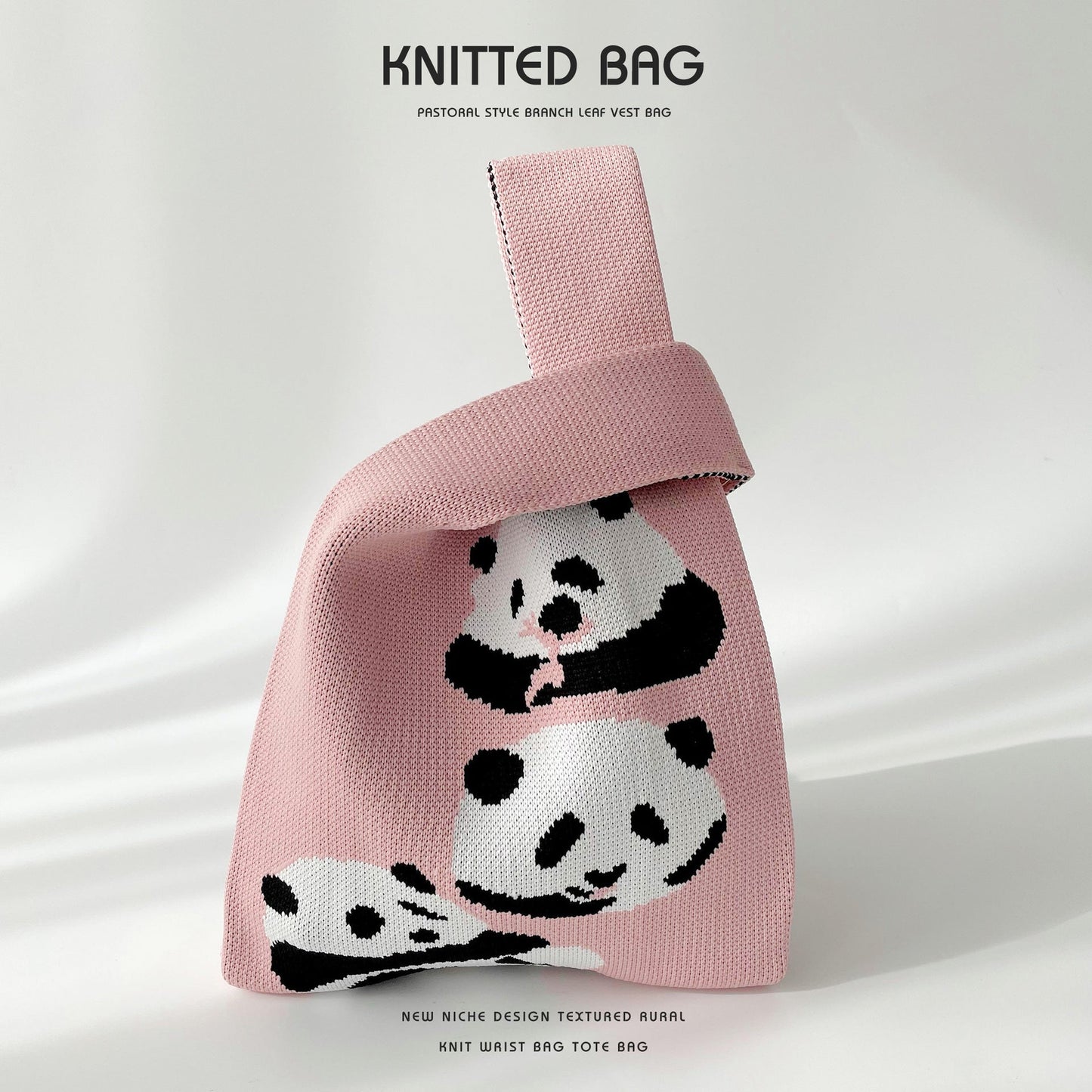 Sac tricoté - Animaux