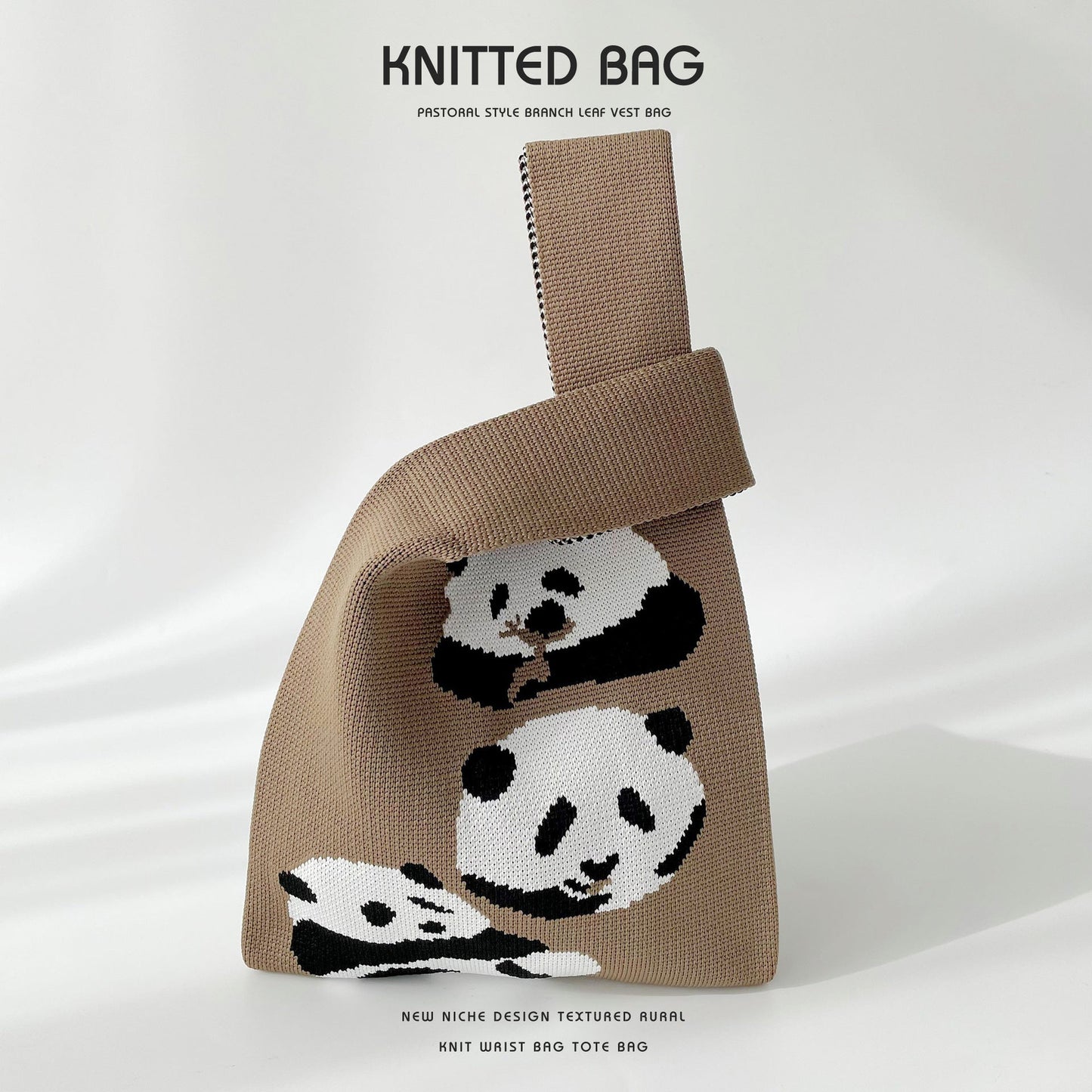 Sac tricoté - Animaux