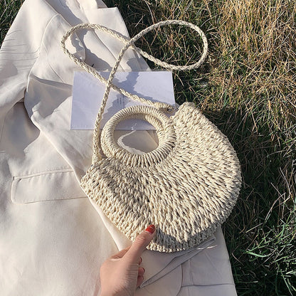 Vardi Dante™ Romy Wicker Shoulder Bag | Un sac estival et élégant pour les femmes