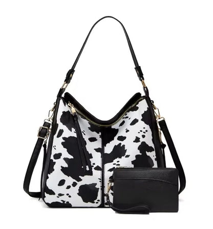 SophistiBag - Retro striped shoulder bag-Elly Rose