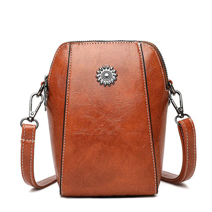 Sac en cuir compact - Lauren