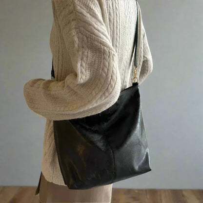 Sac à bandoulière en cuir vintage pour femmes - Kelsey